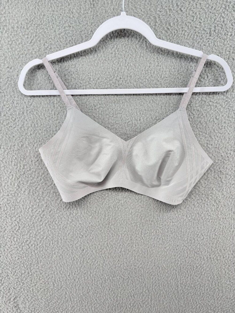 HONEYLOVEโSilhouette Bra M Wireless Wire-Free Runway Gray No Pads